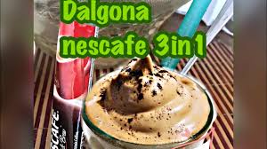 Dalgona Nescafe 3in1 Cara Saya Dalgona Dalgonacoffe Youtube