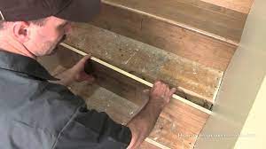 Woodworking techniques extremely strange with. How To Install Hardwood On Stairs Youtube