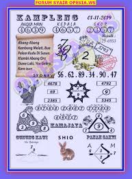 1 New Message Kode Syair Sydney 1 November 2019 Forum Syair Togel Hongkong Singapura Sydney
