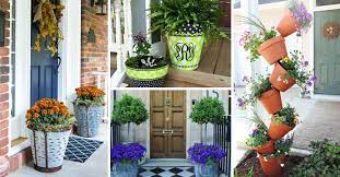 The idea was to get some planters that were not only gorgeous but could also be practical and serve the purpose effectively. 30 Best Front Door Flower Pots To Liven Up Your Home With Homedesigninspired