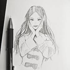 She said that her sixth sense is rhythm. Cartoon Blackpink Drawing Easy Novocom Top