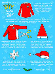 Diy christmas hats christmas table decorations christmas items christmas bulbs elf hat santa hat holiday wreaths. Diy Santa Running Hat Broadway Run Club