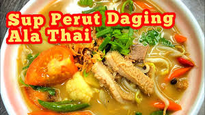 See more of resepi sup tulang ala chef wan on facebook. Sup Perut Daging Ala Thai As Kitchen Youtube