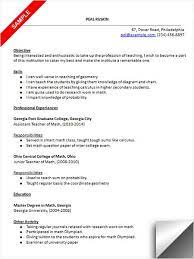 Microsoft word resume templates download top 12. Maths Teacher Resume Word Format Math Teacher Resume Examples Writing Guide Skills