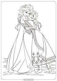 Disney Frozen Anna And Elsa Pdf Coloring Pages In 2020 Elsa Coloring Pages Disney Princess Coloring Pages Princess Coloring Pages