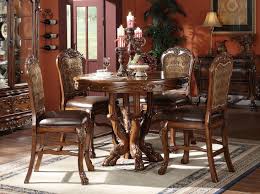 The glass top creates the illusion of a bigger space, and the. Acme Furniture Dresden Formal Dining Room Collection By Dining Rooms Outlet
