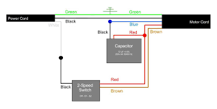 Full color ceiling fan wiring diagram shows the wiring connections to the fan and the wall switches. 2 Speed Fan Wiring Doityourself Com Community Forums