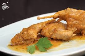 Así los tuve un día. Receta De Conejo En Salsa Receta De Sergio