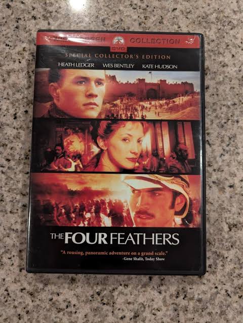 The Four Feathers (DVD, 2003, Widescreen) Heath Ledger Wes Bentley ~Very  Good