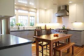 small u shaped kitchen layout two