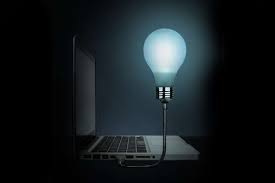 Illuminating Lightbulb Peripherals Bright Idea Usb Lamp