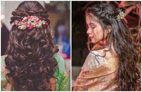 Hair which is at least shoulder length or longer. 21 Simple Indian Hairstyle For Saree