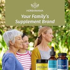 Amazon.com: HERBAMAMA Extracto líquido de bálsamo de limón