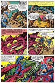 Pagina N 11 Del N 1 De 2001 Una Odisea Espacial Edicion Guion Y Dibujos Jack Kirby Tinta Y Rotulacion Mike Royer Color Jack Kirby Kirby Space Odyssey