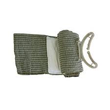 Before the israeli emergency bandage was invented in 1998, wounded soldiers were told to find a rock and wrap it on top of hemorrhaging wounds in order to hold direct pressure. Emergency Care Battle Field Dressing Israeli Bandage