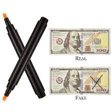 Light yellow or clear color mark. Money Detector Pen Banknote Tester Currency Cash Checker Marker Dollar Bill Detection By Spreezie Buy Banknote Tester Currency Cash Checker Marker Tester Markers Small Business Security Dollar Tester Markers Product On Alibaba Com
