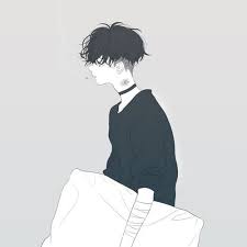 Aesthetic Manga Boy Black And White Boy Anime And Black And White Image Anime Guys Anime Aesthetic Anime