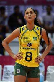 Maybe you would like to learn more about one of these? Jaqueline Carvalho Tough And Girly Deadly Combo Voleibol Feminino Jogadoras De Volei Volei