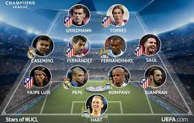 It also has various name calling. Atletico Dominate Uefa Team Of The Week Marca English