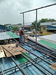 Kota bayu emas, opposite bandar botanik. At Armin Tan Construction Renovation Construction Work Of Office Space On The Roof Of A Factory In Klang Using Iron Frame Size 14 By 28 New Project