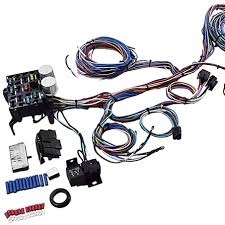 The engine harness supplies connections to the alternator, fuel injection and distributor. 10 12 20 Circuit Fuse Box Universal Wiring Harness With 12 V Relay For Car Or Truck Buy Car Fuse Holder Truck Fuse Box 20 Circuit Fuse Harness For Car Product On Alibaba Com