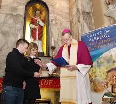 The handwritten cards, chocolate hearts, and red roses are all staples of the annual tradition, recognized easily at any convenience store. St Valentine S Day Blessing For Engaged Couple Catholicireland Netcatholicireland Net