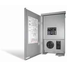 Maybe you would like to learn more about one of these? Connecticut Electric 60 Amp Rv Panel Outlet With 50 Amp Receptacle Breakers And Gfci Duplex Cesmpsc55grhr The Home Depot