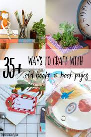 ‪35+ easy crafts with old books - Swoodson Says‬‏