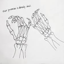 Limited time sale easy return. Our Promise Is Already Dead Promise Pinkypromise Pinky Reaper Drawing Reapertattoo Death D Skeleton Hands Drawing Pinky Promise Tattoo Promise Tattoo