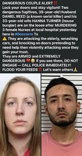 Daniel Reed and Hannah Turner