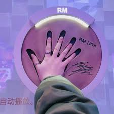 Awww Look How Cute And Small Jimin S Hand Compar Eto Rm S Handprint Bts Merch Bts Fans Bts Boys