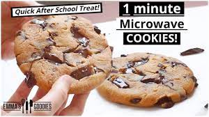 1 Minute Microwave Chocolate Chip Cookie The Easiest Chocolate Chip Microwave Chocolate Chip Cookie Cookies Recipes Microwave Cookies Recipes Chocolate Chip
