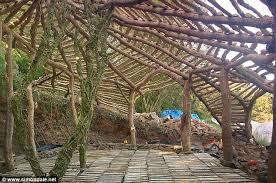 Creative solutions for people to live in harmony with nature. Our 3 000 Hobbit House The Family Home Dug From A Hillside And Built With Scraps Scavenged From Skips Earth Sheltered Earth Sheltered Homes Hobbit House