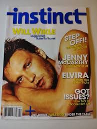 INSTINCT Gay Magazine Vintage October 2005 Will Wikle Jenny McCarthy Elvira 