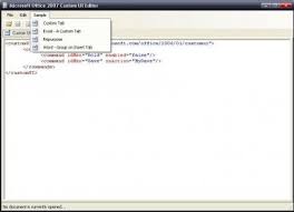 Microsoft Office 2007 Custom Ui Editor Download The New Model Is Called The Custom Ui Ribbonx And Is A New User Interface