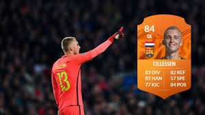 Jasper cillessen (born 22 april 1989) is a dutch footballer who plays as a goalkeeper for spanish club valencia cf, and the netherlands national team. Fifa 19 Motm Cillessen 84 Player Review Youtube