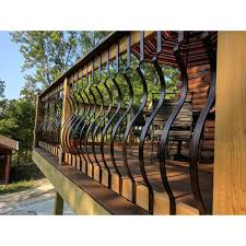 Kits are available in satin black, weathered brown, matte black and textured white, and in 6' and 8' lengths. Pin On Safety Railings