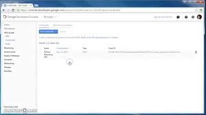 Scroll down to where it says 'visit the google api console to generate your developer key, oauth2 client id, oauth2 client secret, and register your oauth2 redirect uri. Create A New Google Analytics Api Project In The Google Developer Console Youtube