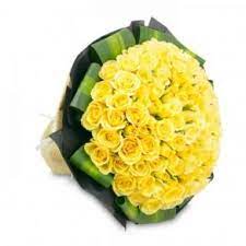 60 Yellow Roses Bouquet In Kolkata 2499 Flower Delivery Best Online Flower Delivery Online Flower Delivery