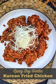 Spicy Soy Garlic Fried Chicken Recipe Video Seonkyoung Longest Recipe Chicken Recipes Garlic Fried Chicken Recipes
