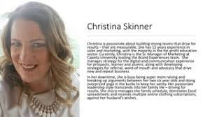 Christina Skinner's Instagram, Twitter & Facebook