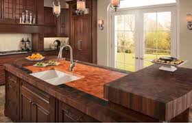 A typical kitchen with 50 square feet of butcher block countertop costs $2,000 to $5,000 to purchase and install. Butcher Block Pf Custom Countertops