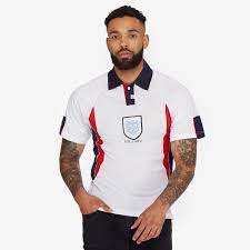 The world's biggest collection of football shirts. Football Shirts Score Draw Retro England Football Shirt Mens Replica Retro Football Shirts White Navy Red