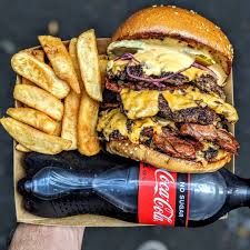 Jesse Freeman Cheat Meal King On Instagram It S Important To Balance Your Diet Burgers Fries And A Diet Coke Food Juicy Burger Recipe Burger And Fries
