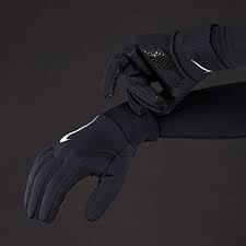 Nike Hyperwarm Field Player Gloves Black White