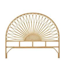Abaca Natural Rattan Headboard Etsy In 2020 Rattan Headboard Rattan Rattan Bed