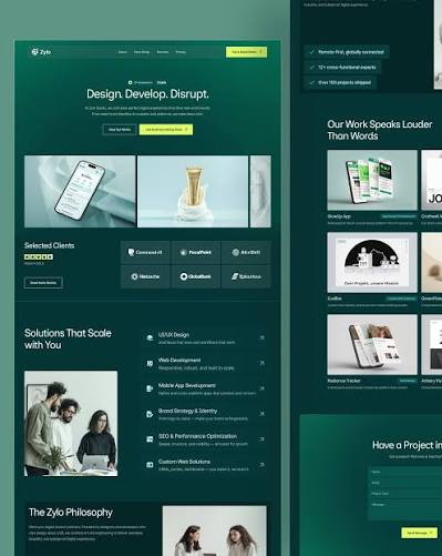 Landing Page Development