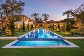 This mineral space is separated from the landscape by greenery. Van Kirk Sons Pools Spas Reviews Facebook