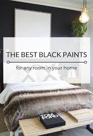 Black Paint Colours For Any Room