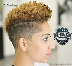Bring your curls to the front, allowing them to graze your mohawk hairstyles for black women are a fun way to experiment with volume. Messy Hawk For Women 70 Most Gorgeous Mohawk Hairstyles Of Nowadays The Trending Hairstyle